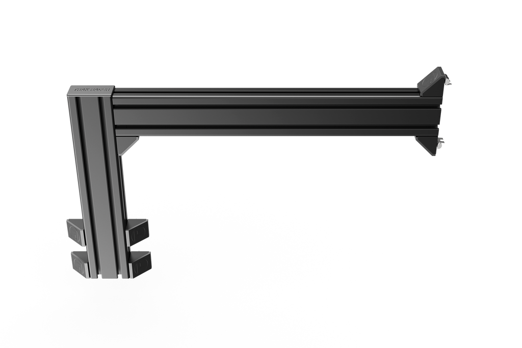 Flight Sim Control Mount Kit – 2 Side Supports, Adjustable 350mm, for Aluminium Cockpits
