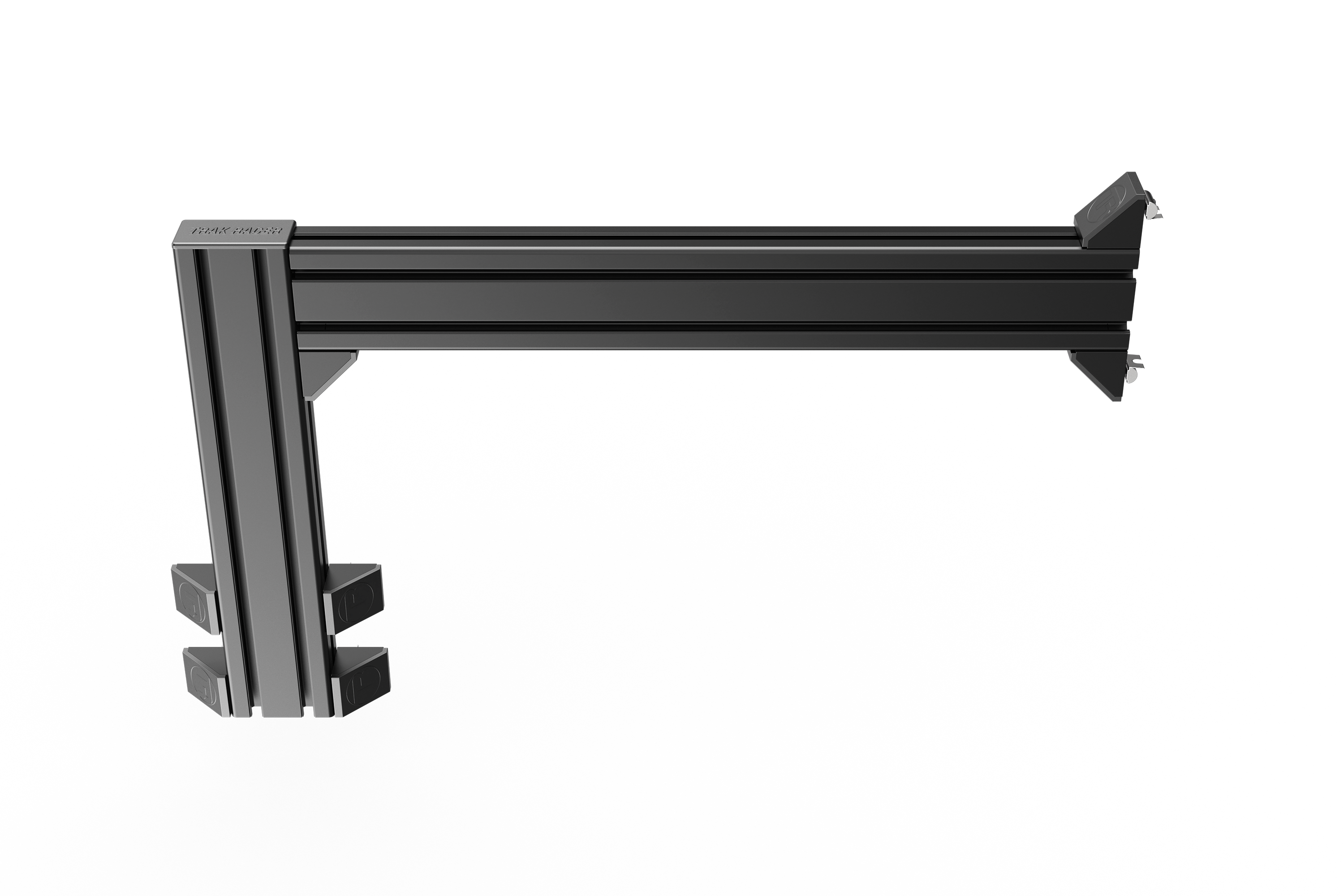 Flight Sim Control Mount Kit – 2 Side Supports, Adjustable 350mm, for Aluminium Cockpits