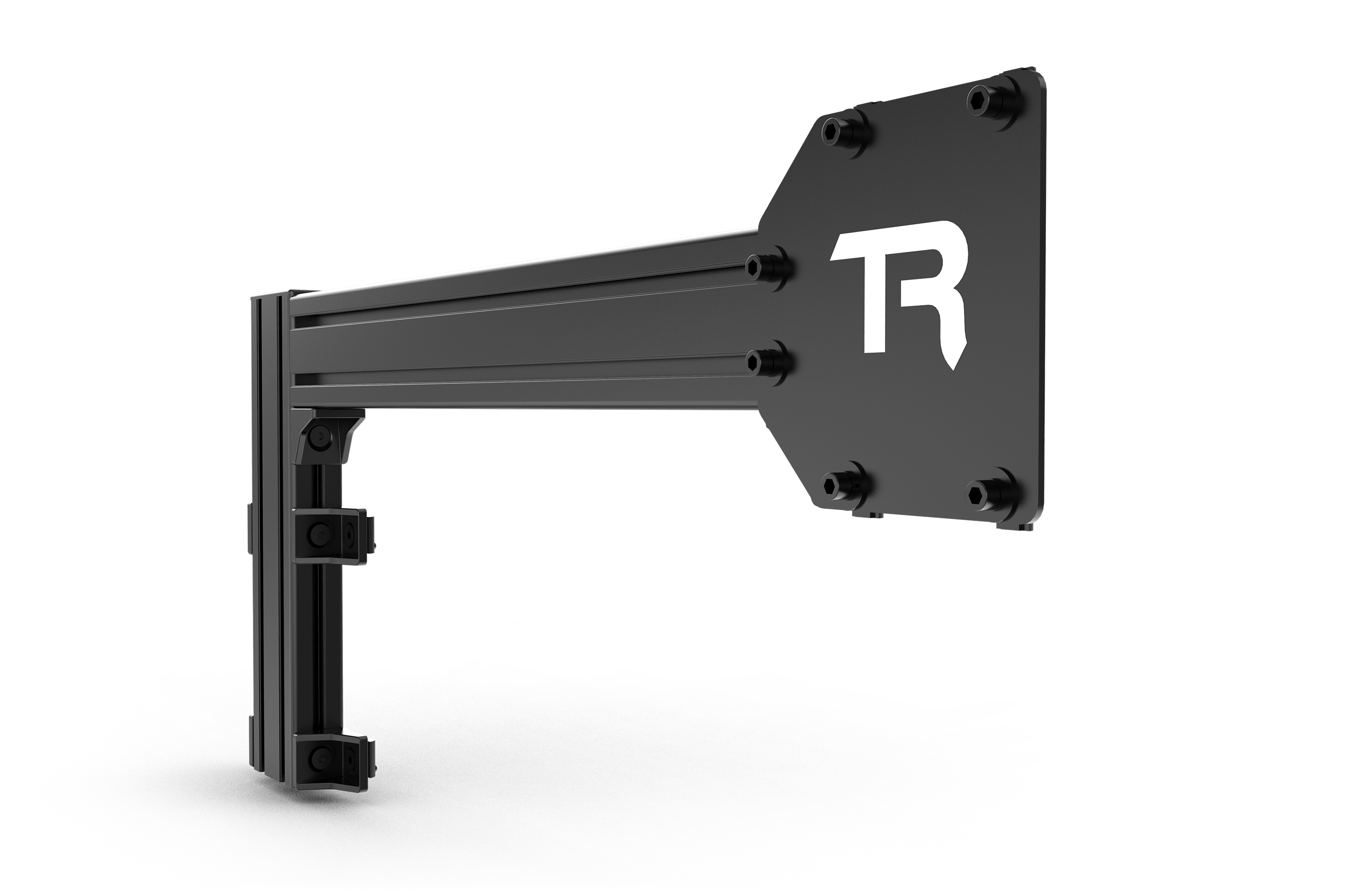 Universal Side Peripheral Mount with Brackets for Shifters, Handbrakes & Flight Sim Controls