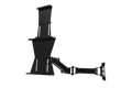 Tablet & Button Box Holder V2 — Universal Swivel Mount for Sim Racing & Flight Sim Rigs