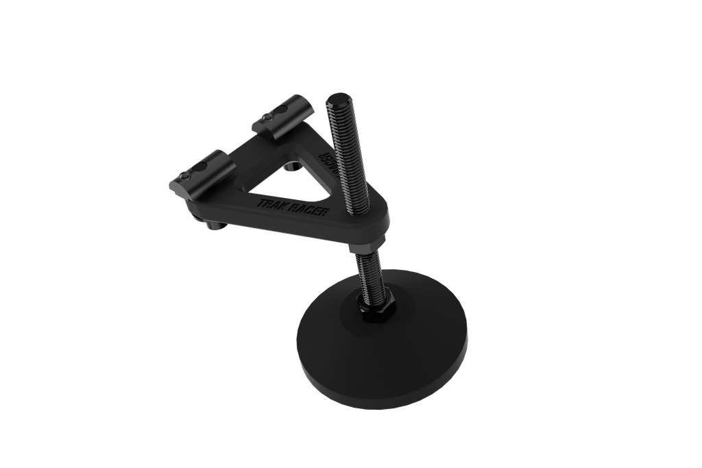 Adjustable Levelling Legs with Rubber Feet & Mounting Plates (Set of 4) for Sim Rig Chassis