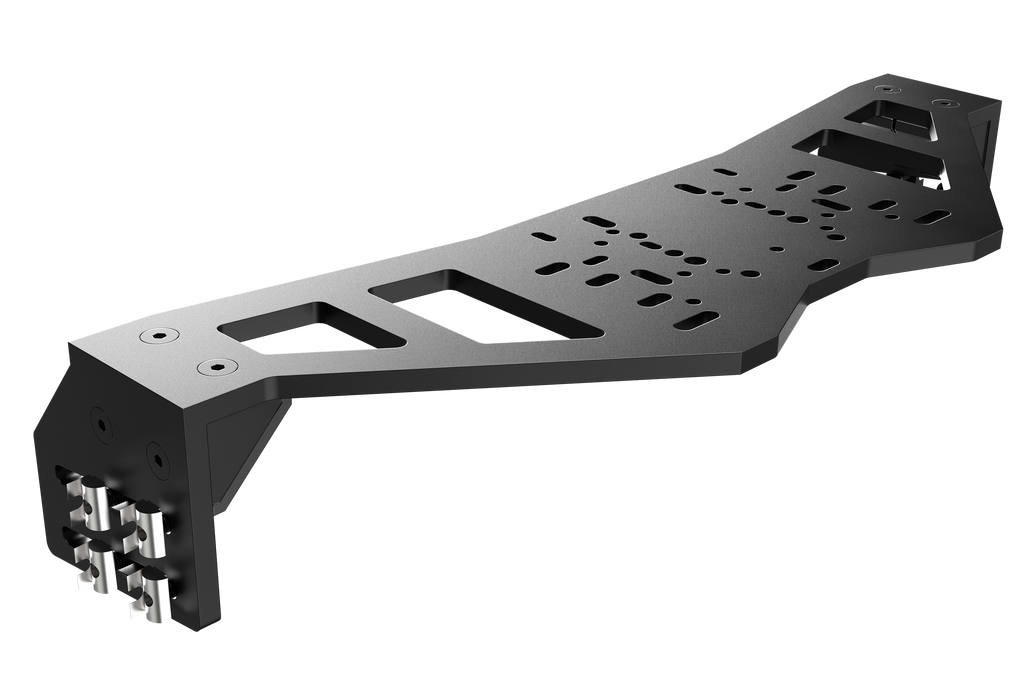 Universal Wheel Base Plate Deck with Full Slide and Angle Adjustment