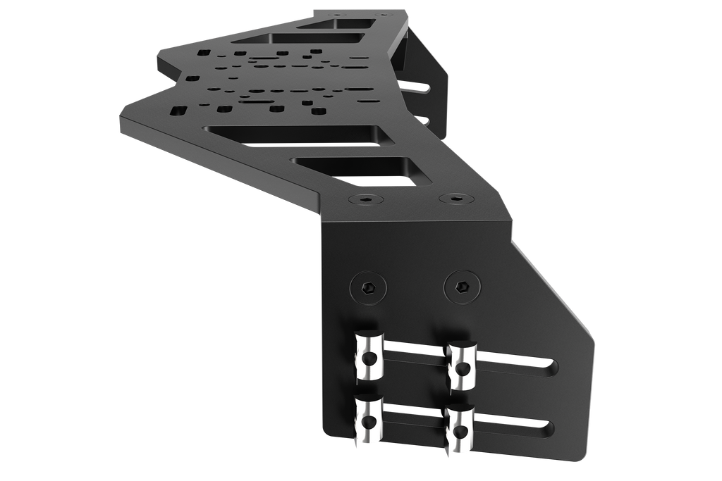 Universal Wheel Base Plate Deck with Full Slide and Angle Adjustment