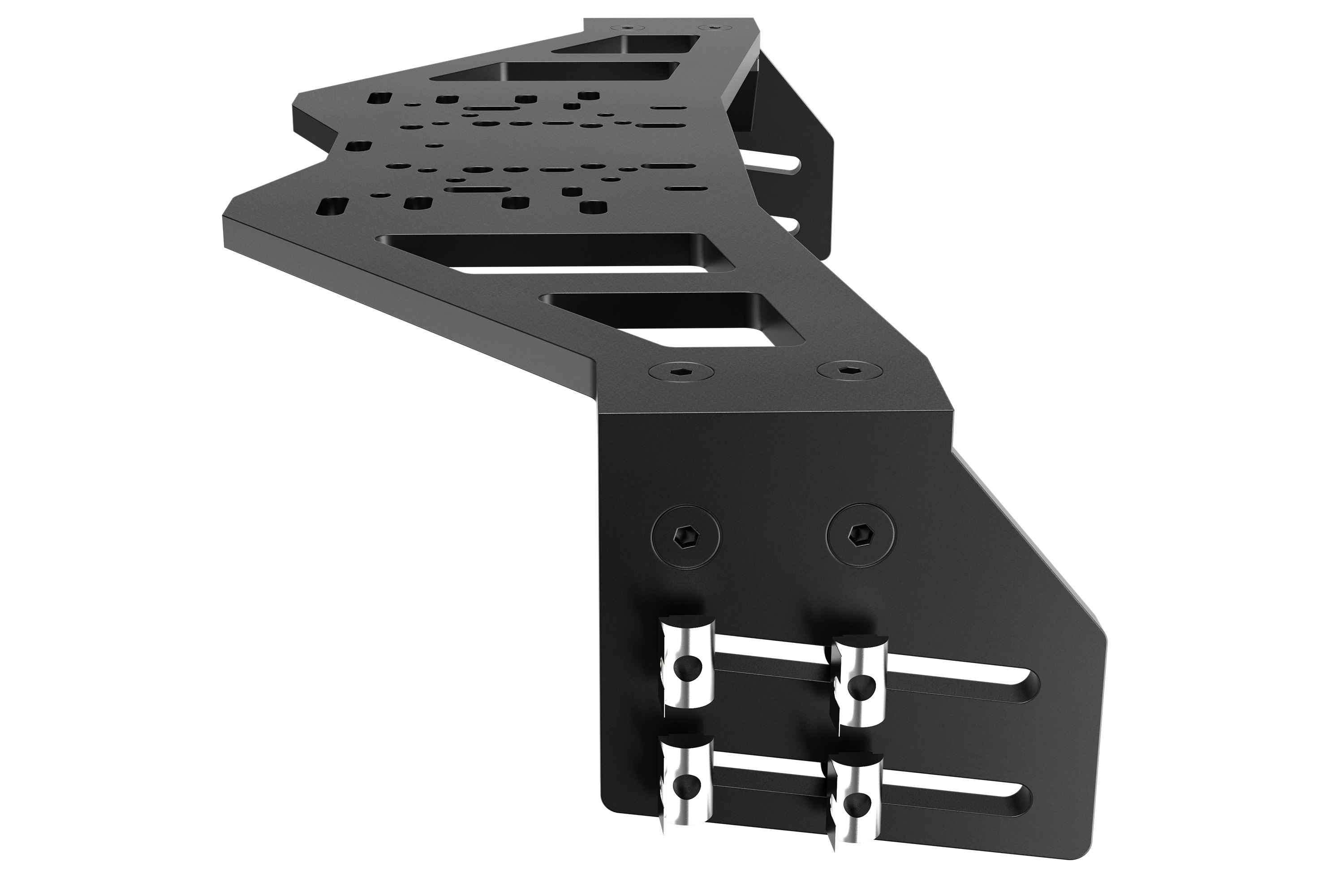 Universal Wheel Base Plate Deck with Full Slide and Angle Adjustment