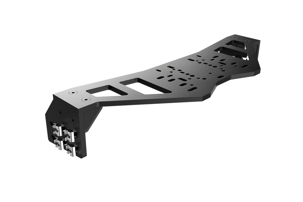 Universal Wheel Base Plate Deck with Full Slide and Angle Adjustment