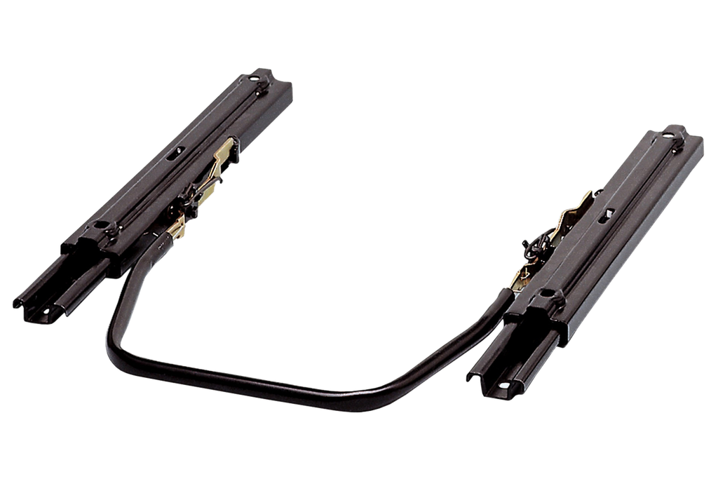Universal Dual-Lock Seat Slider Kit — 110mm (4.33") Adjustable Seat Rail for Sim Racing