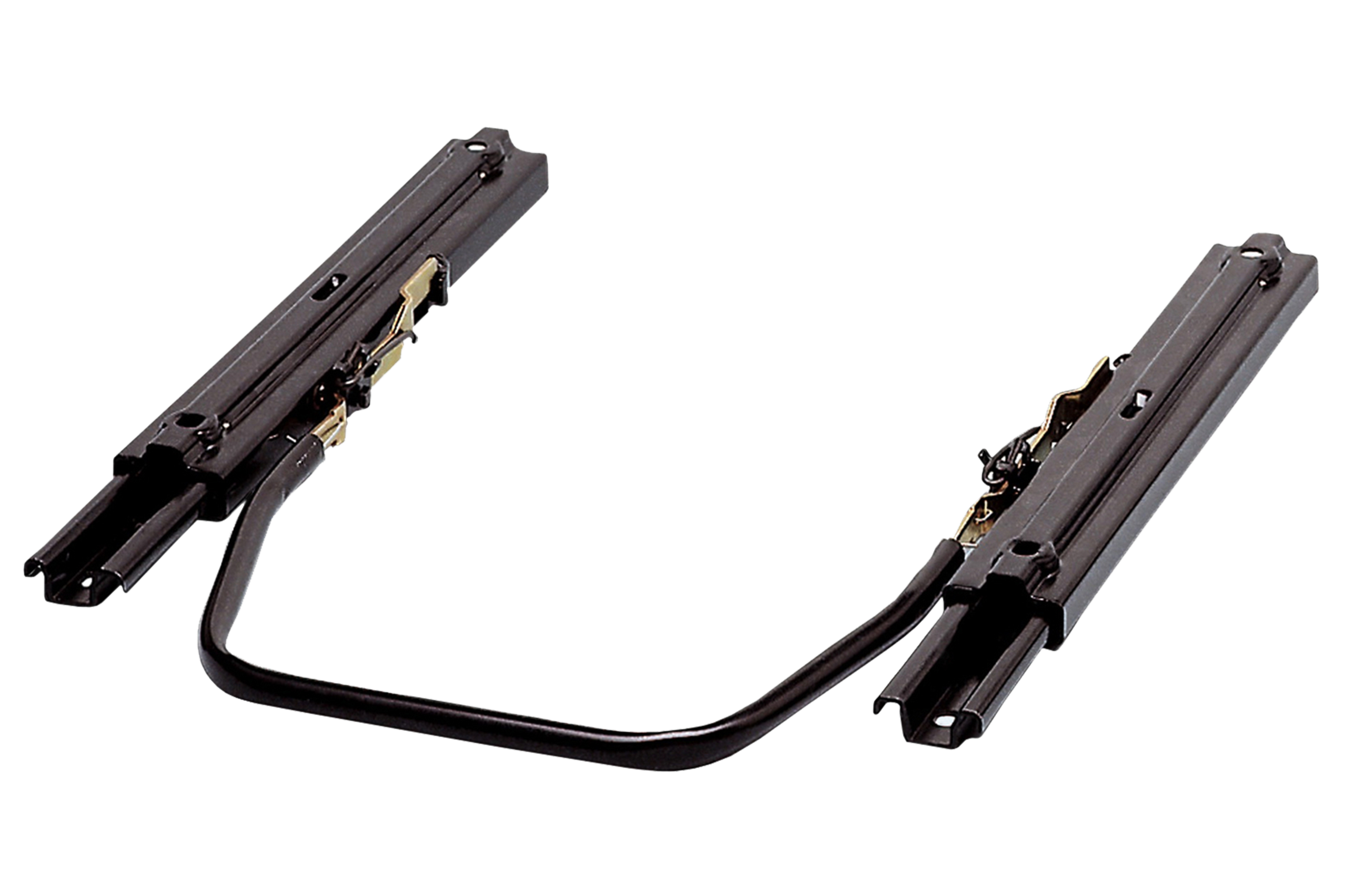 Universal Dual-Lock Seat Slider Kit — 110mm (4.33") Adjustable Seat Rail for Sim Racing