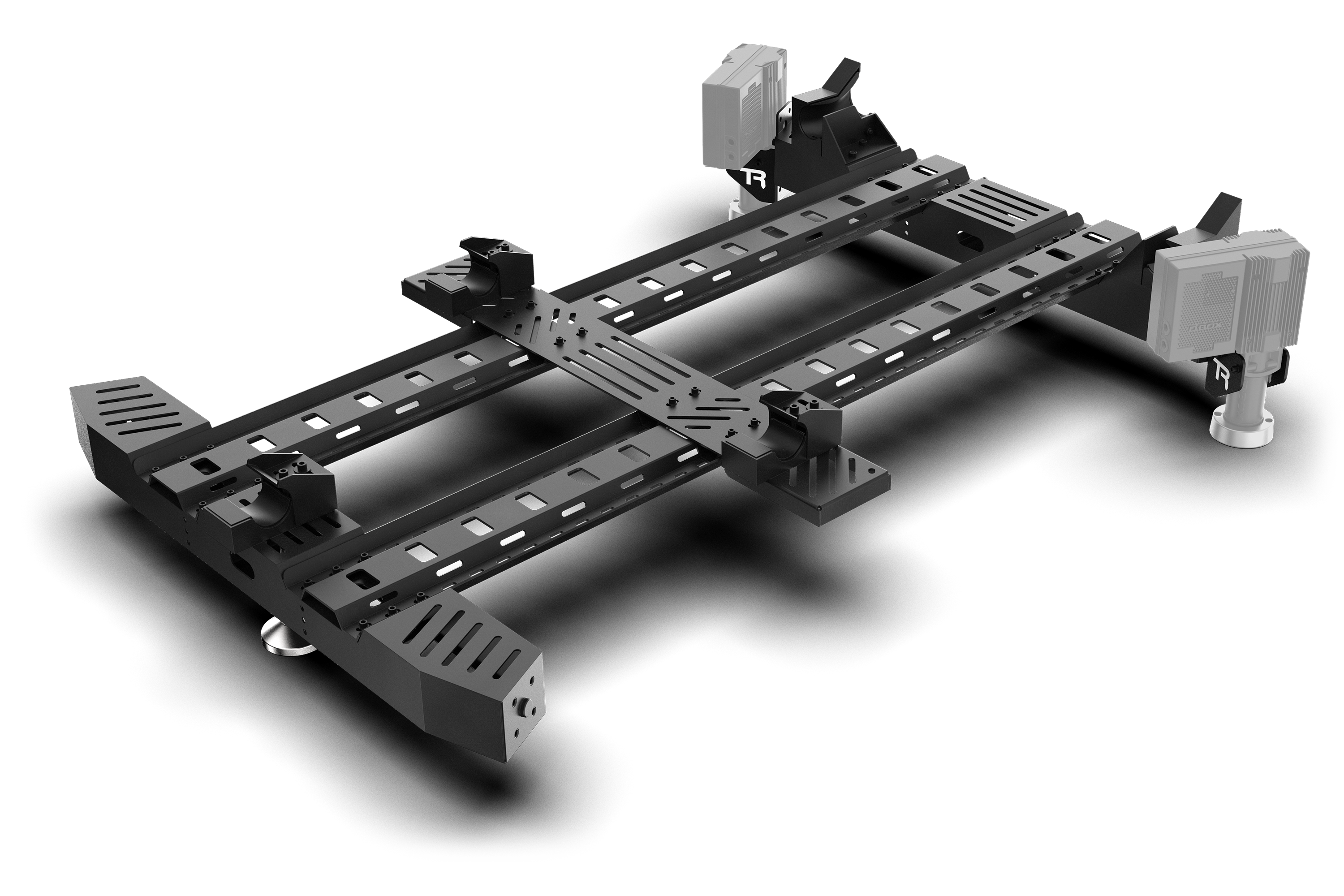 Motion Platform Base for 2 or 4 Actuators