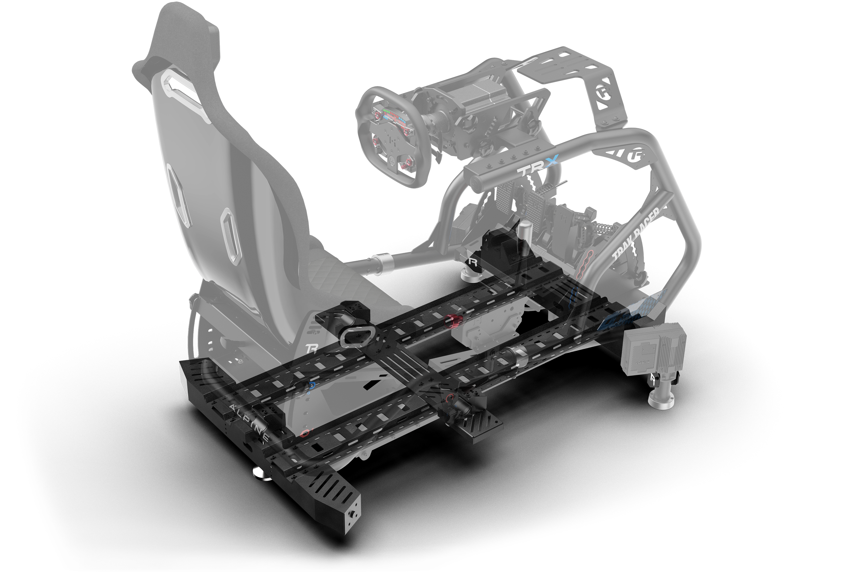 Motion Platform Base for 2 or 4 Actuators