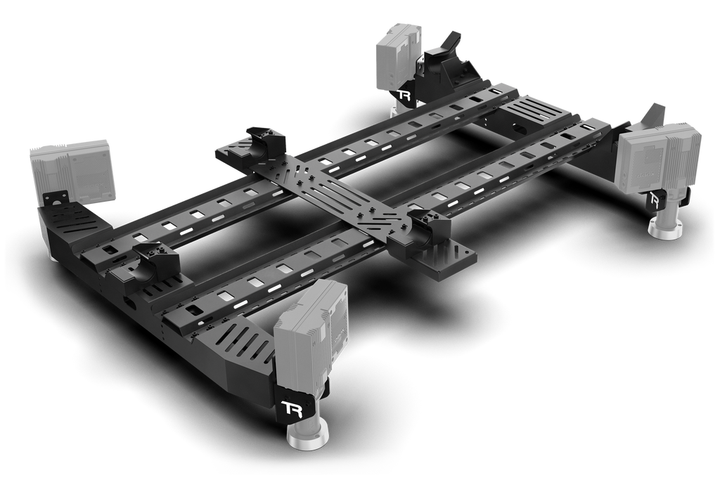 Motion Platform Base for 2 or 4 Actuators
