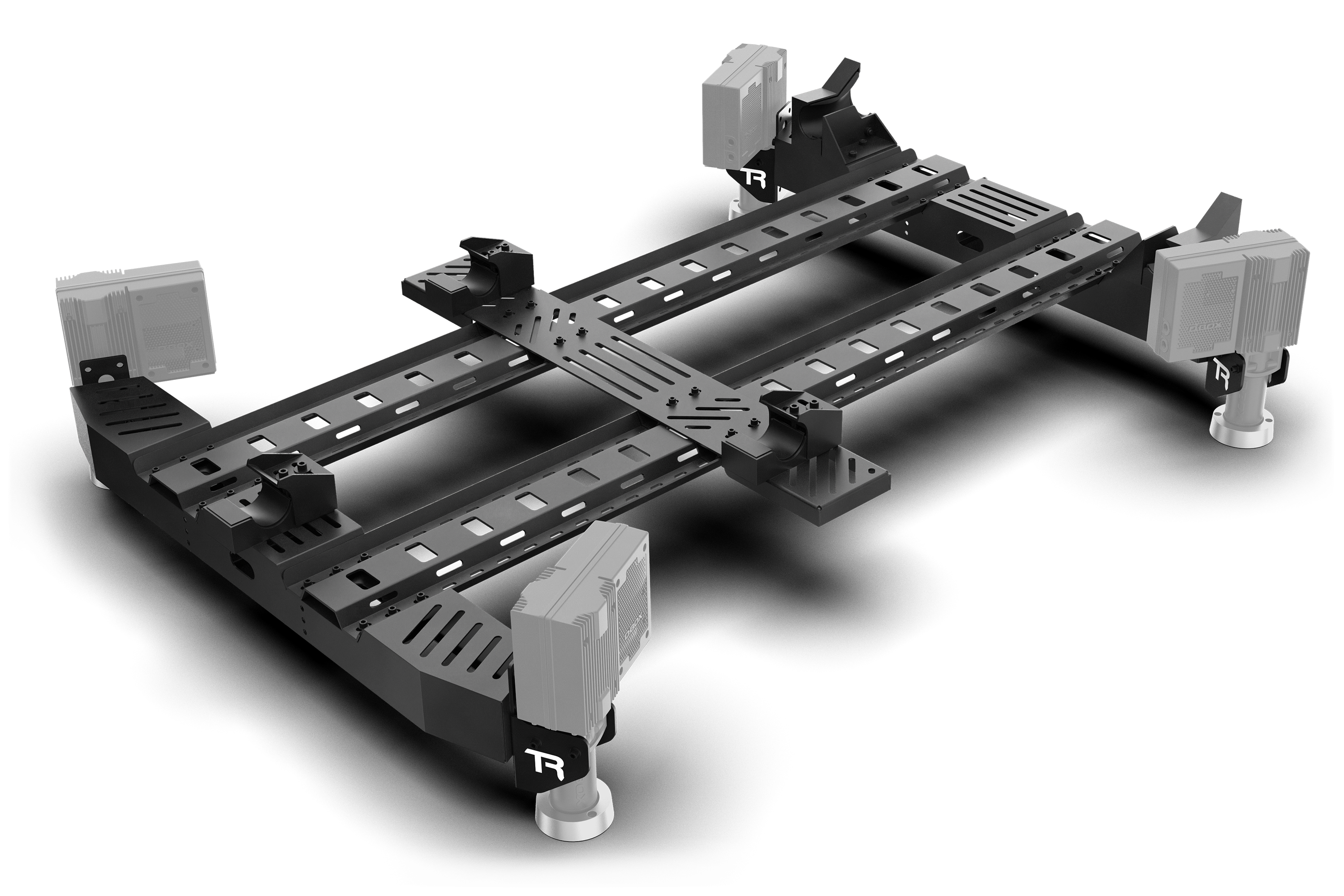 Motion Platform Base for 2 or 4 Actuators