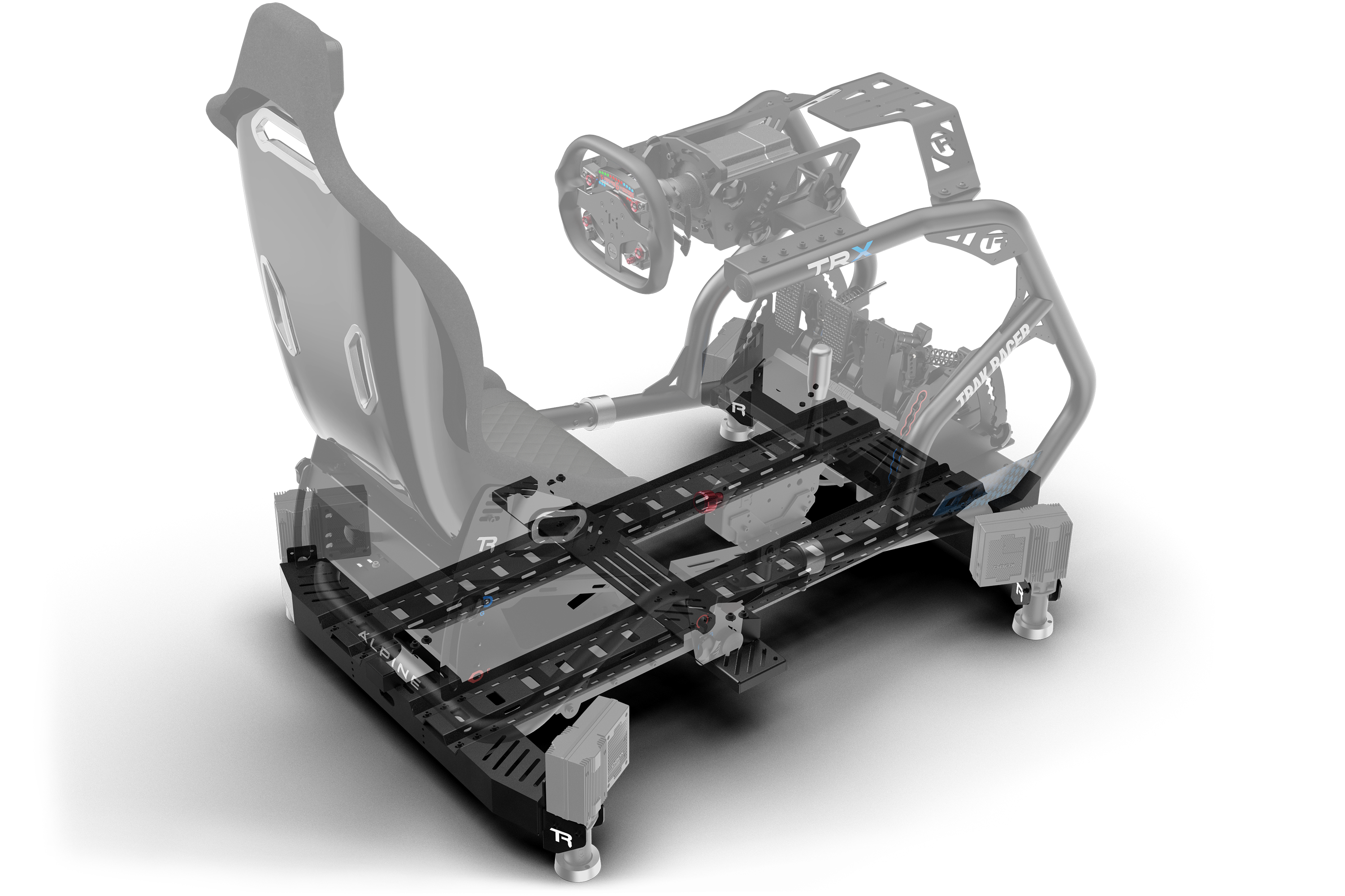 Motion Platform Base for 2 or 4 Actuators