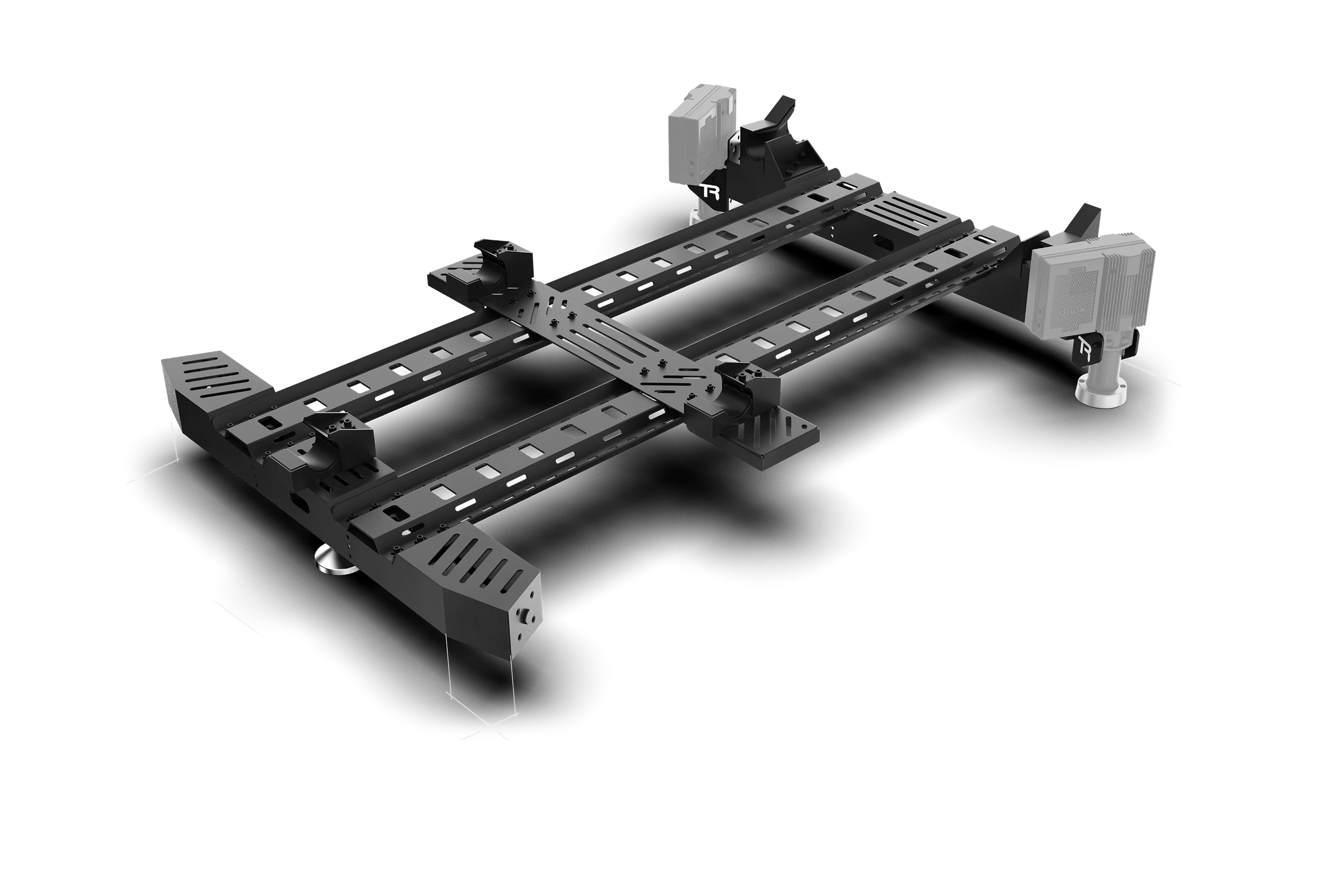 Motion Platform Base for 2 or 4 Actuators