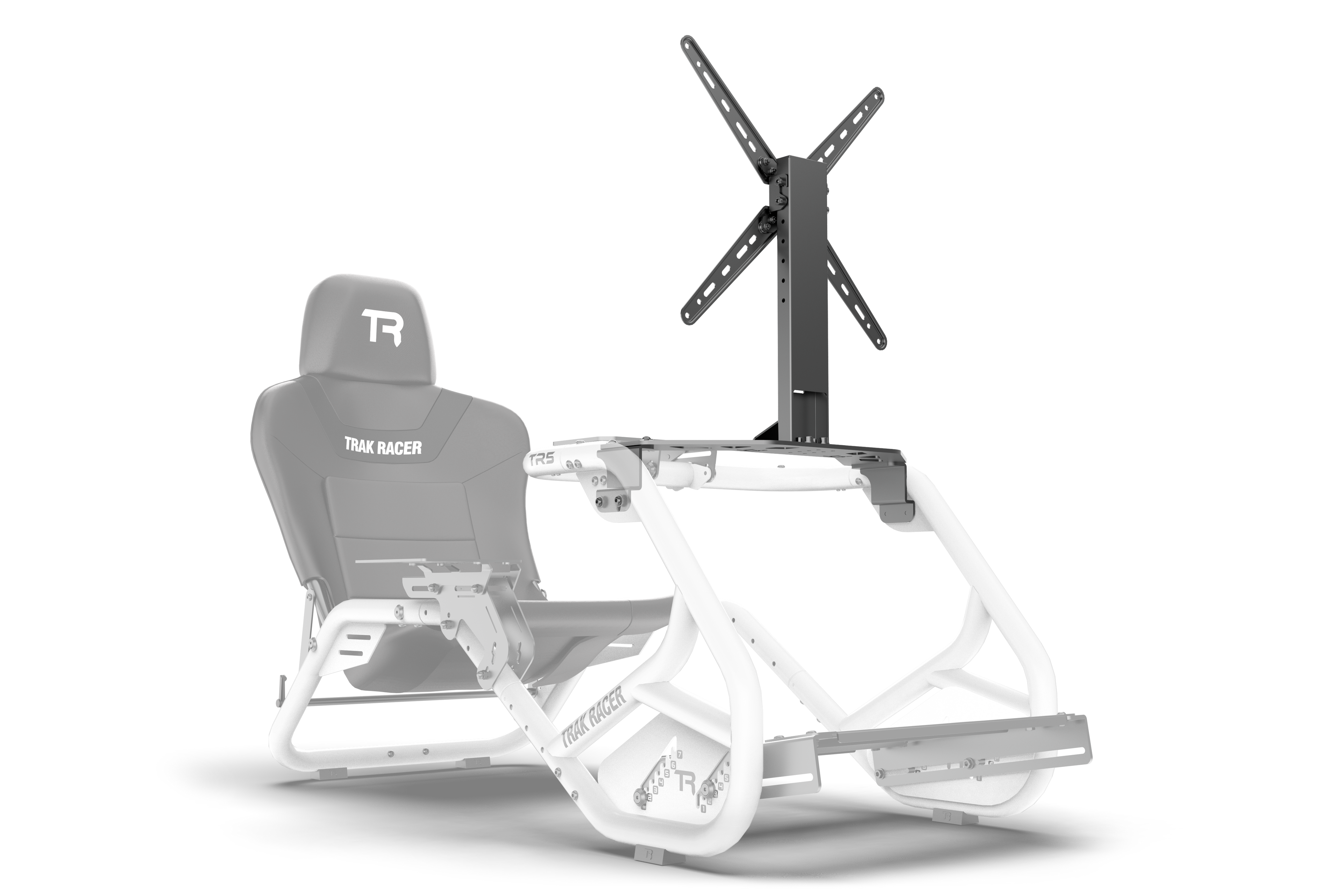 Cockpit-Mounted Single Monitor Stand for TR5 Simulator