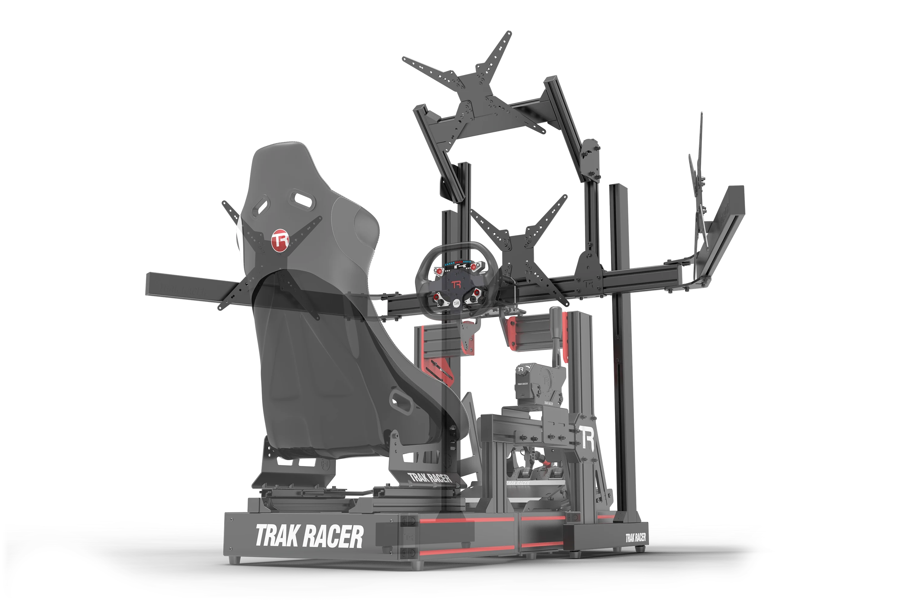 Overhead 4th/2nd Monitor Mount for Trak Racer Extrusion Monitor Stands