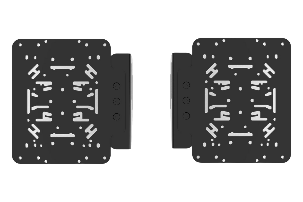 Left/Right HOTAS Flight Sim Mounts for FS3 & Extrusion Rigs