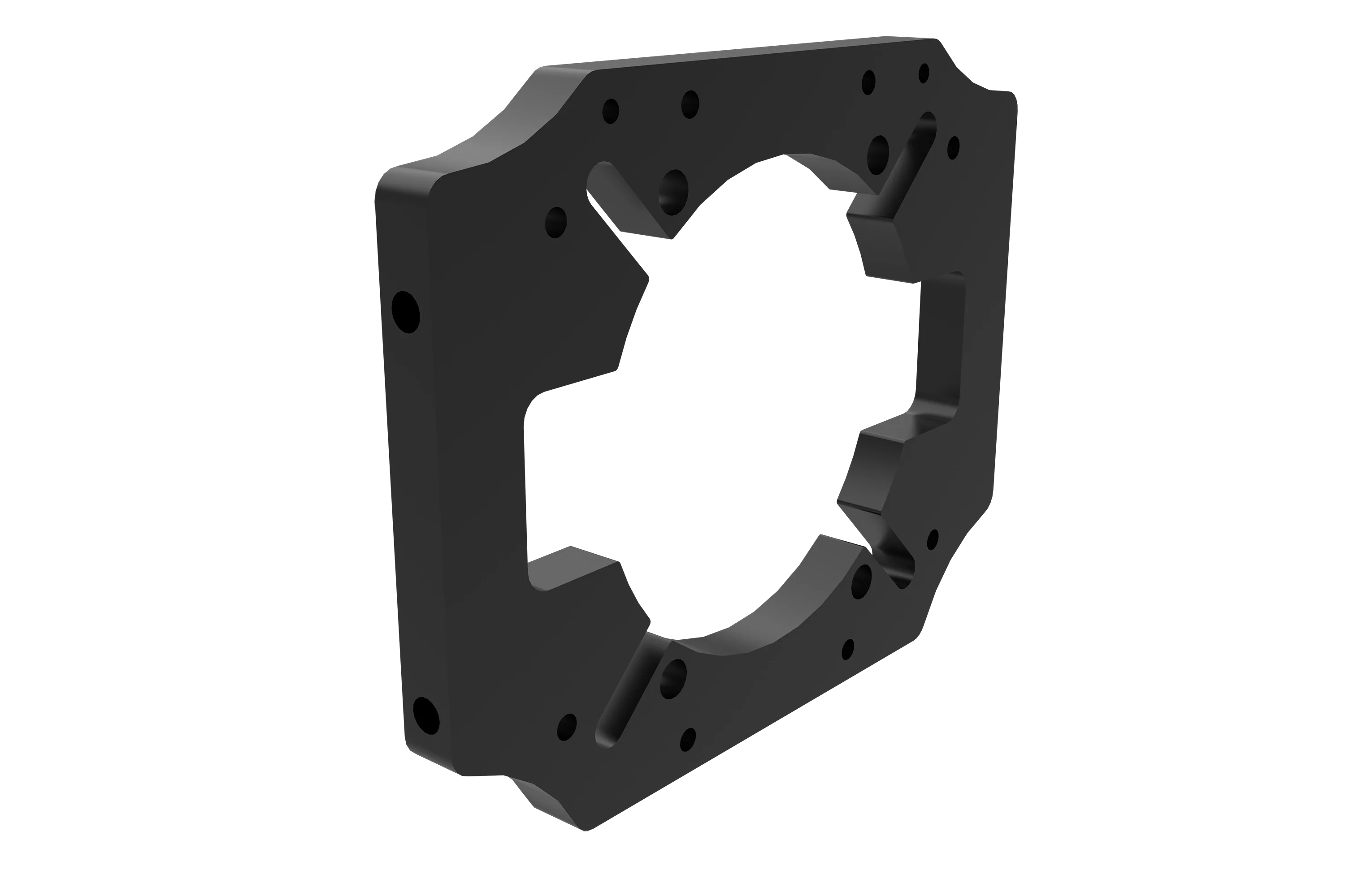 TR-One Direct-Fit Front Wheel Mount for MOZA R9–R25 Ultra Wheelbases — Requires TR-One Base Kit (TR80-NWMA4)