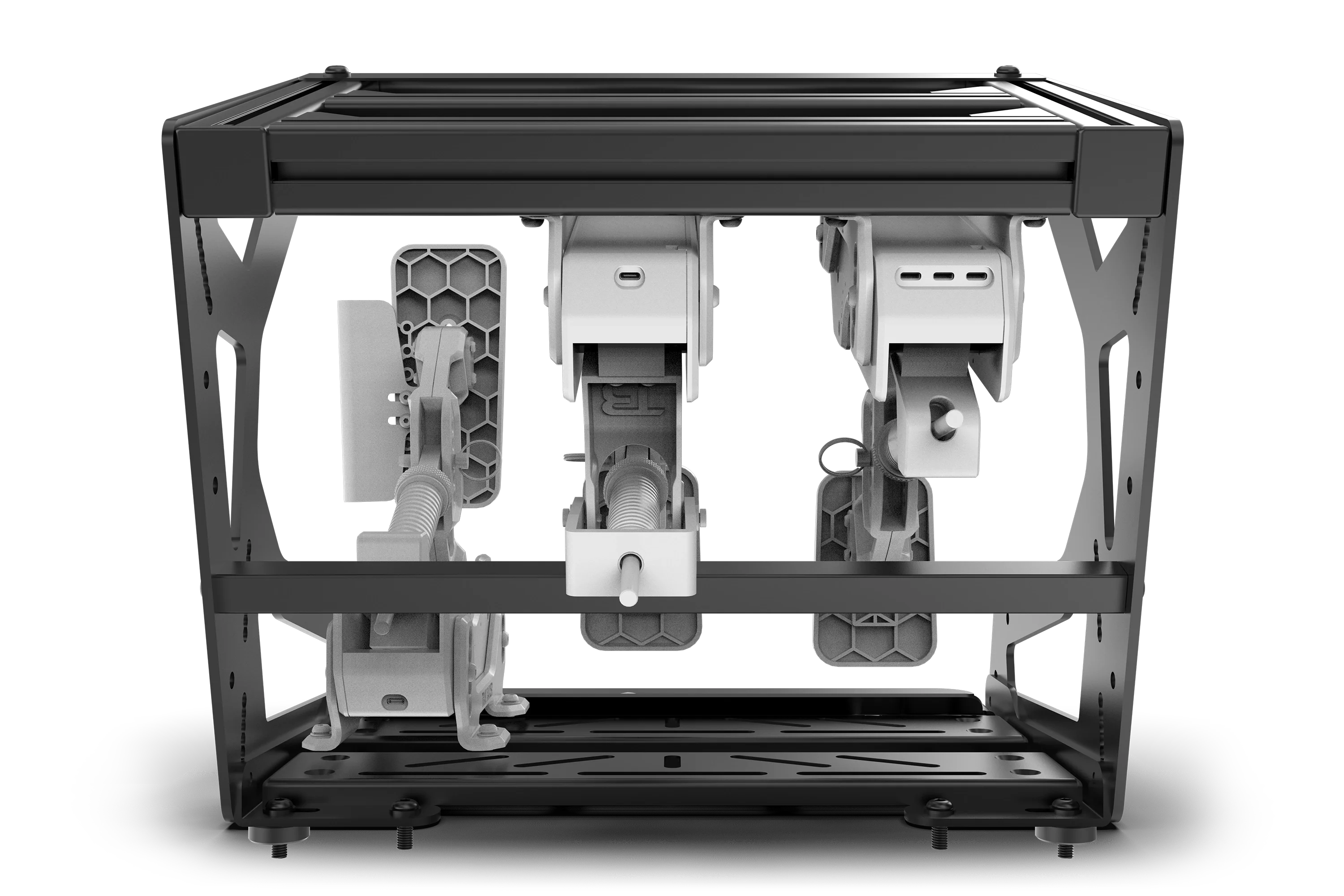 Universal Pro Inverted Pedal Mount System for Load Cell & Hydraulic Pedals