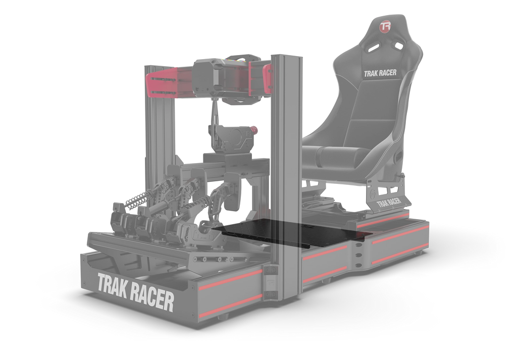Heavy-Duty Sim Floor — 3mm Diamond Plate Cockpit Footrest for Sim Racing & Flight Sim