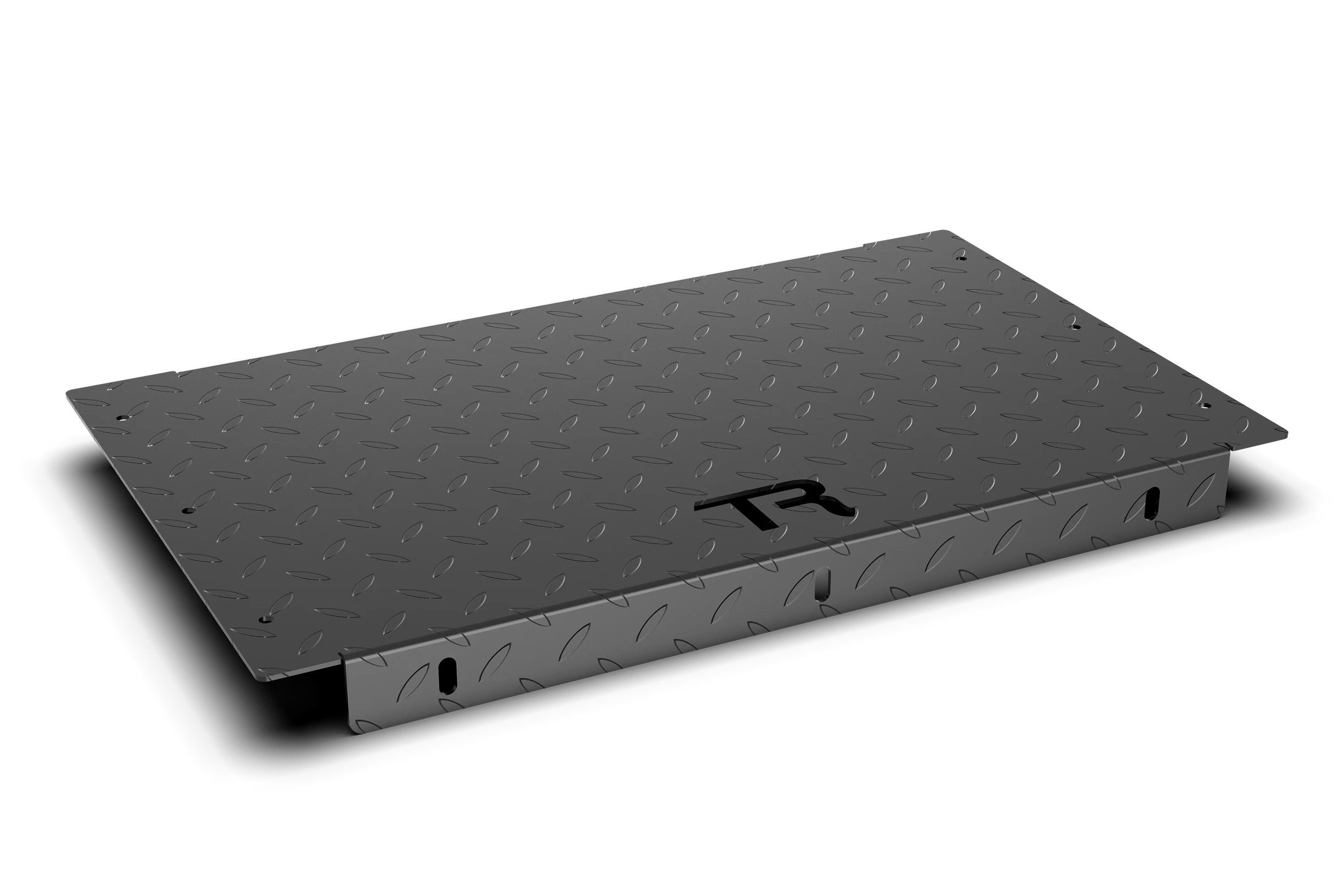 Heavy-Duty Sim Floor — 3mm Diamond Plate Cockpit Footrest for Sim Racing & Flight Sim