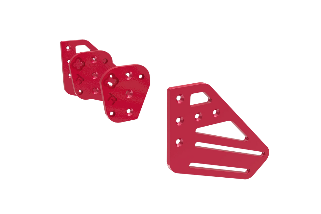 TR-One V3 2-Way Upgrade Side Plate Set (4 Pieces) — For TR-One V1 & V2 Wheel Mounts