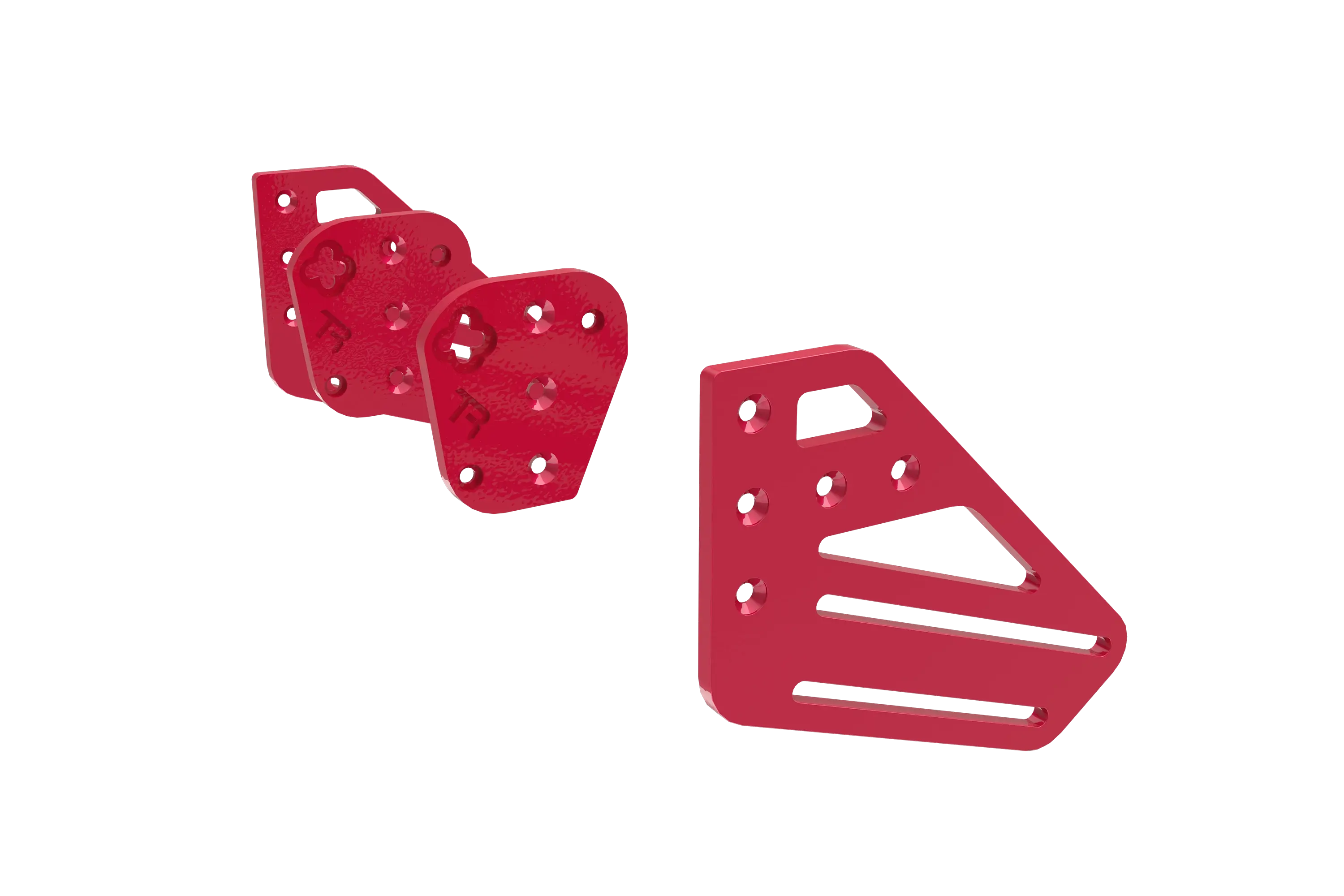 TR-One V3 2-Way Upgrade Side Plate Set (4 Pieces) — For TR-One V1 & V2 Wheel Mounts