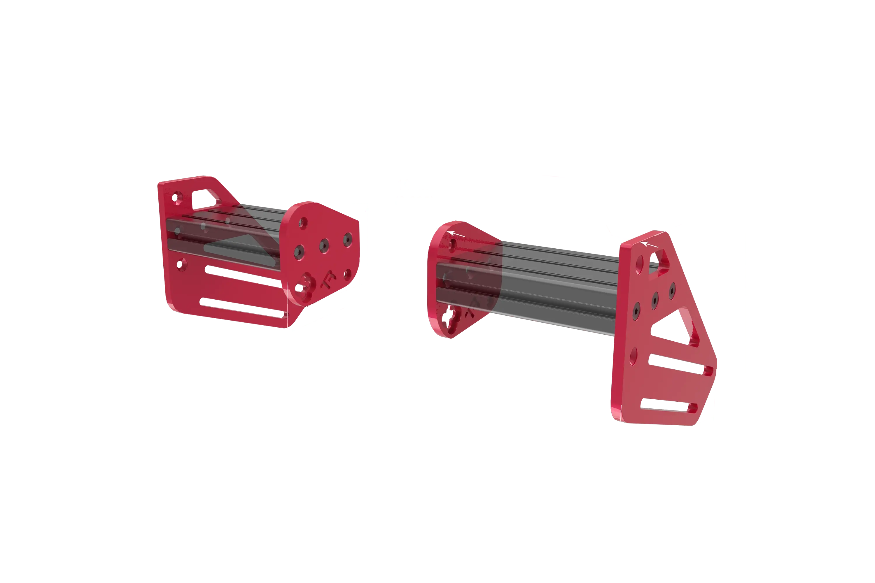 TR-One V3 2-Way Upgrade Side Plate Set (4 Pieces) — For TR-One V1 & V2 Wheel Mounts