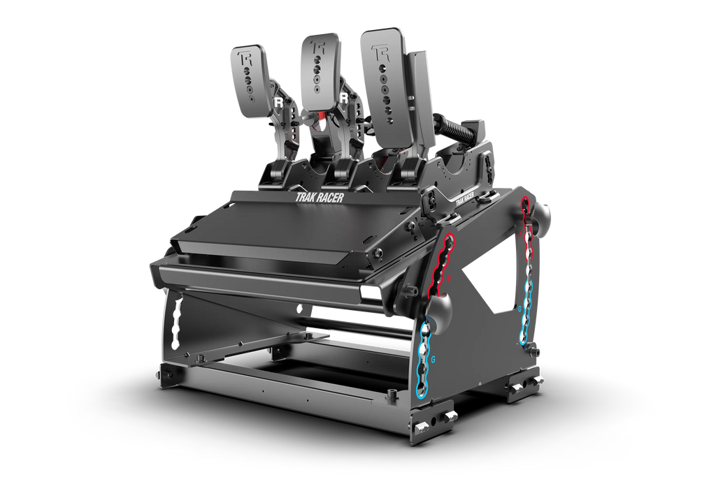 Tool-Free Pedal Mount System for Formula & GT Hybrid Pedals (Extrusion Rigs)