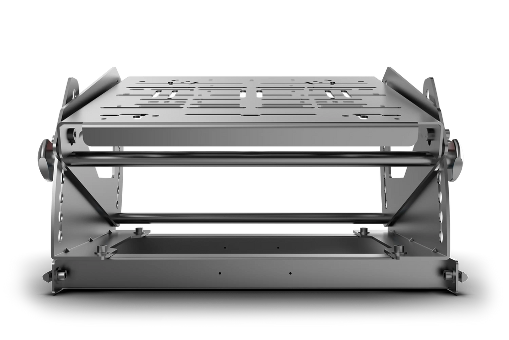 Tool-Free Pedal Mount System for Formula & GT Hybrid Pedals (Extrusion Rigs)