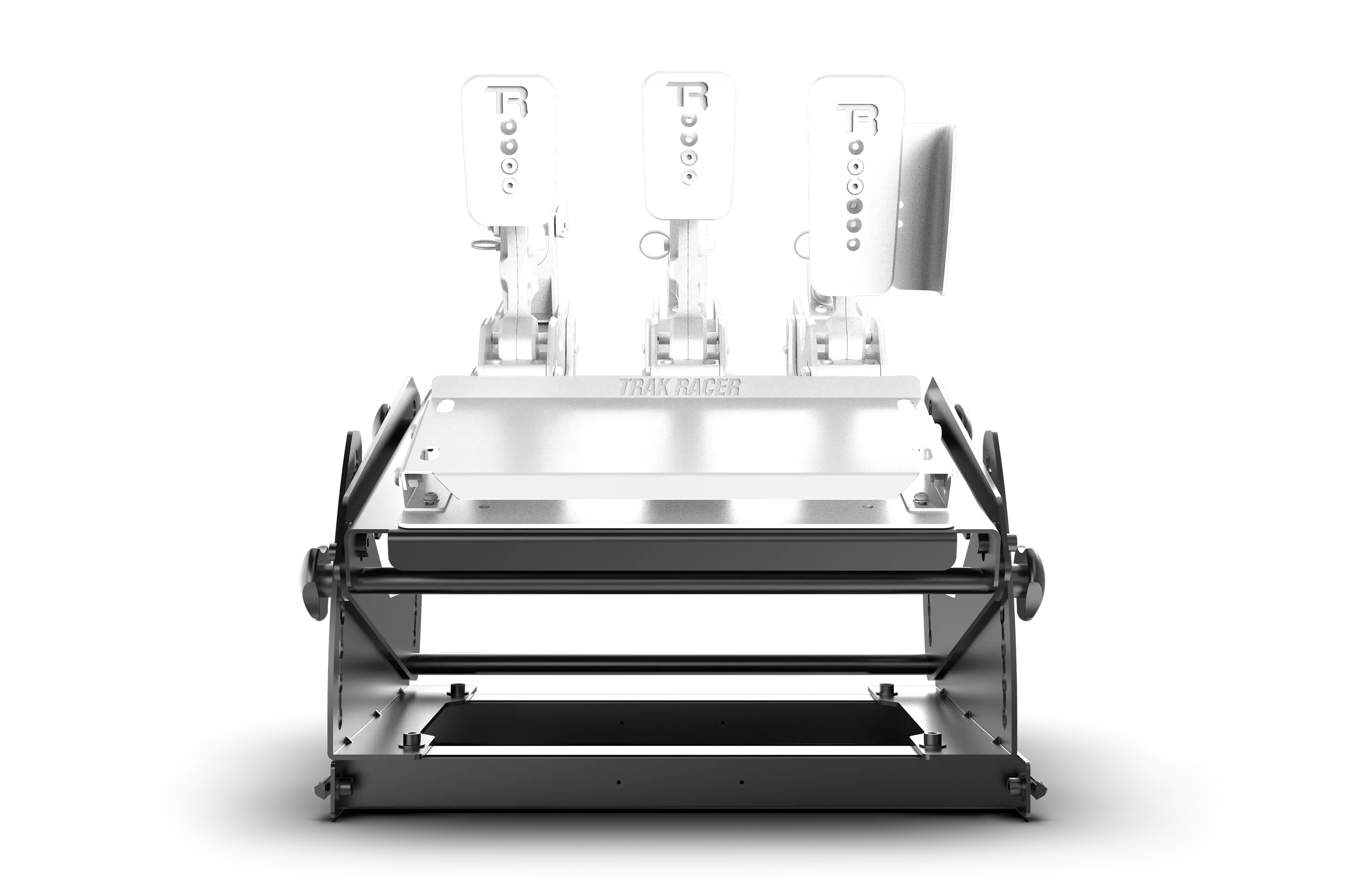 Tool-Free Pedal Mount System for Formula & GT Hybrid Pedals (Extrusion Rigs)