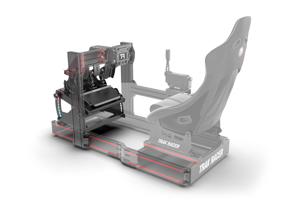 Tool-Free Pedal Mount System for Formula & GT Hybrid Pedals (Extrusion Rigs)