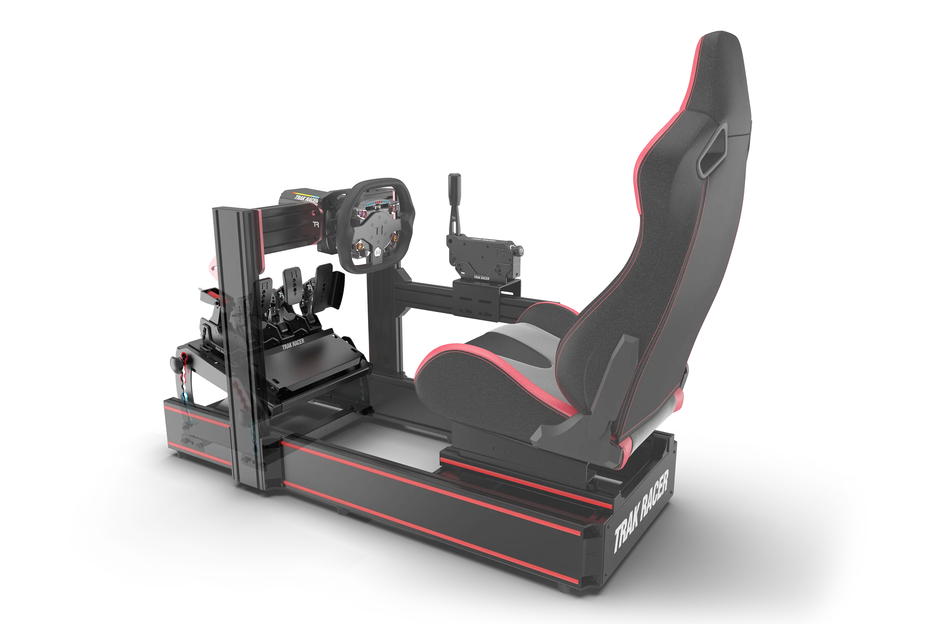 Tool-Free Pedal Mount System for Formula & GT Hybrid Pedals (Extrusion Rigs)