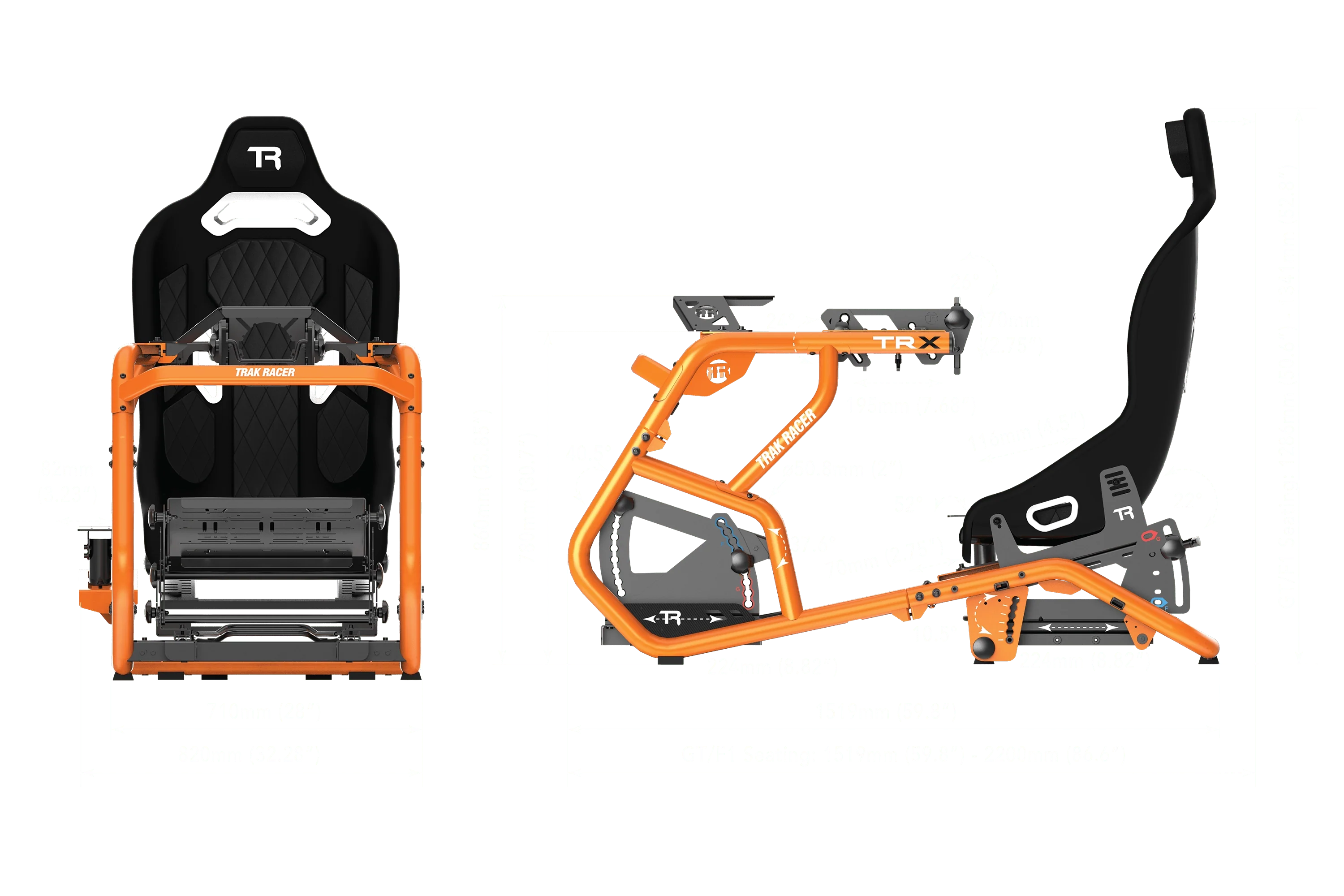 TRX V2 Racing Simulator - SUNSET ORANGE