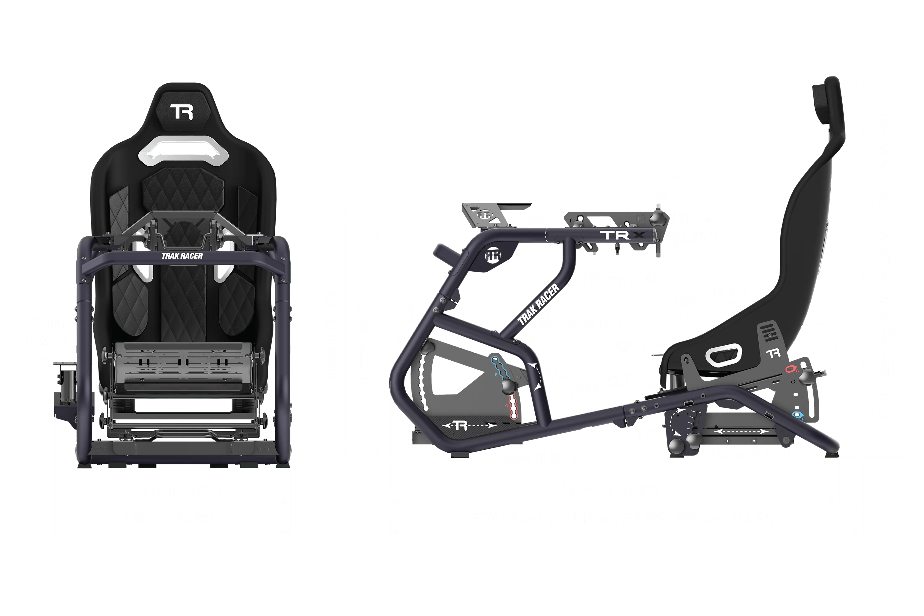 TRX V2 Racing Simulator - BULL BLUE