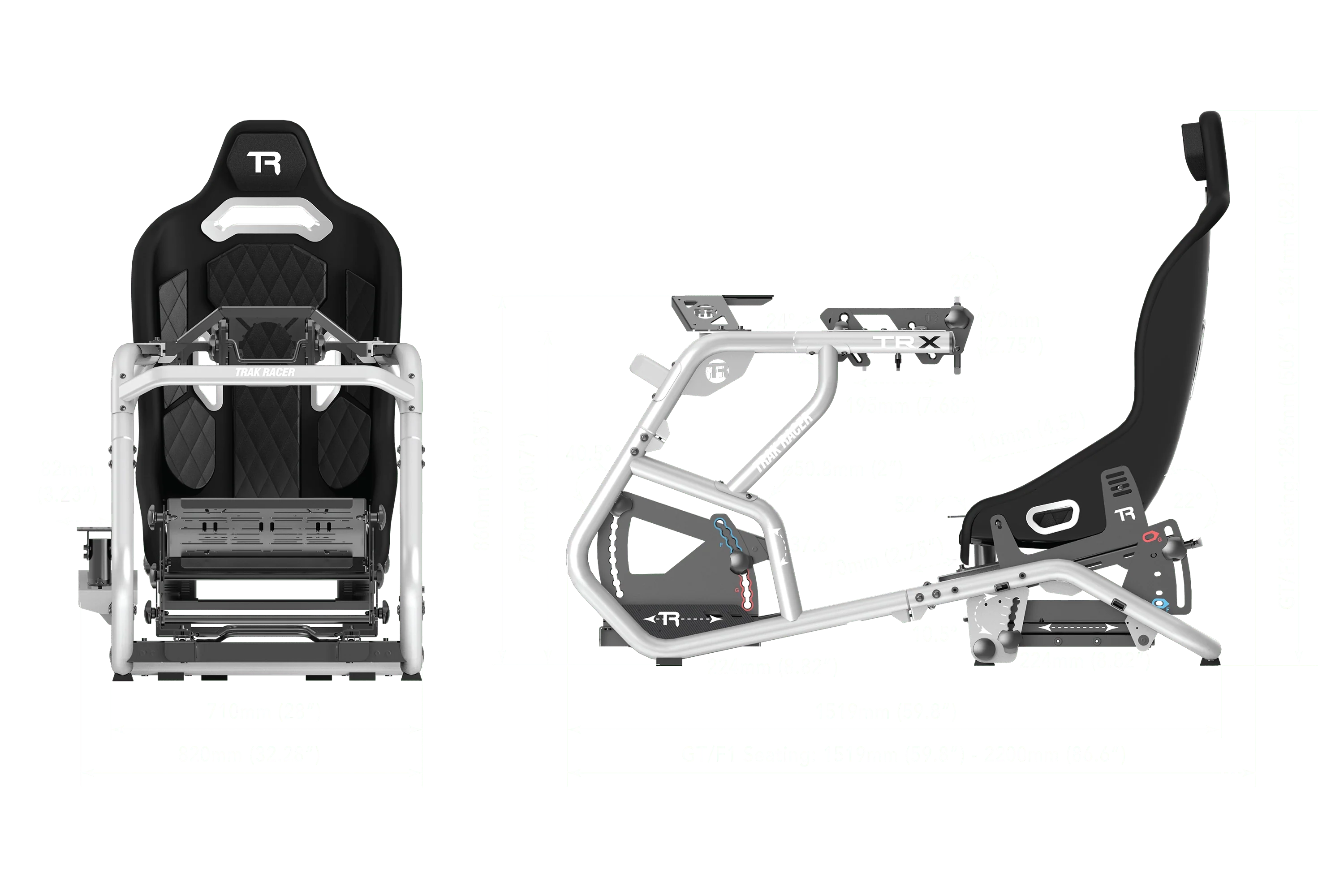 TRX V2 Racing Simulator - SILVER ARROW