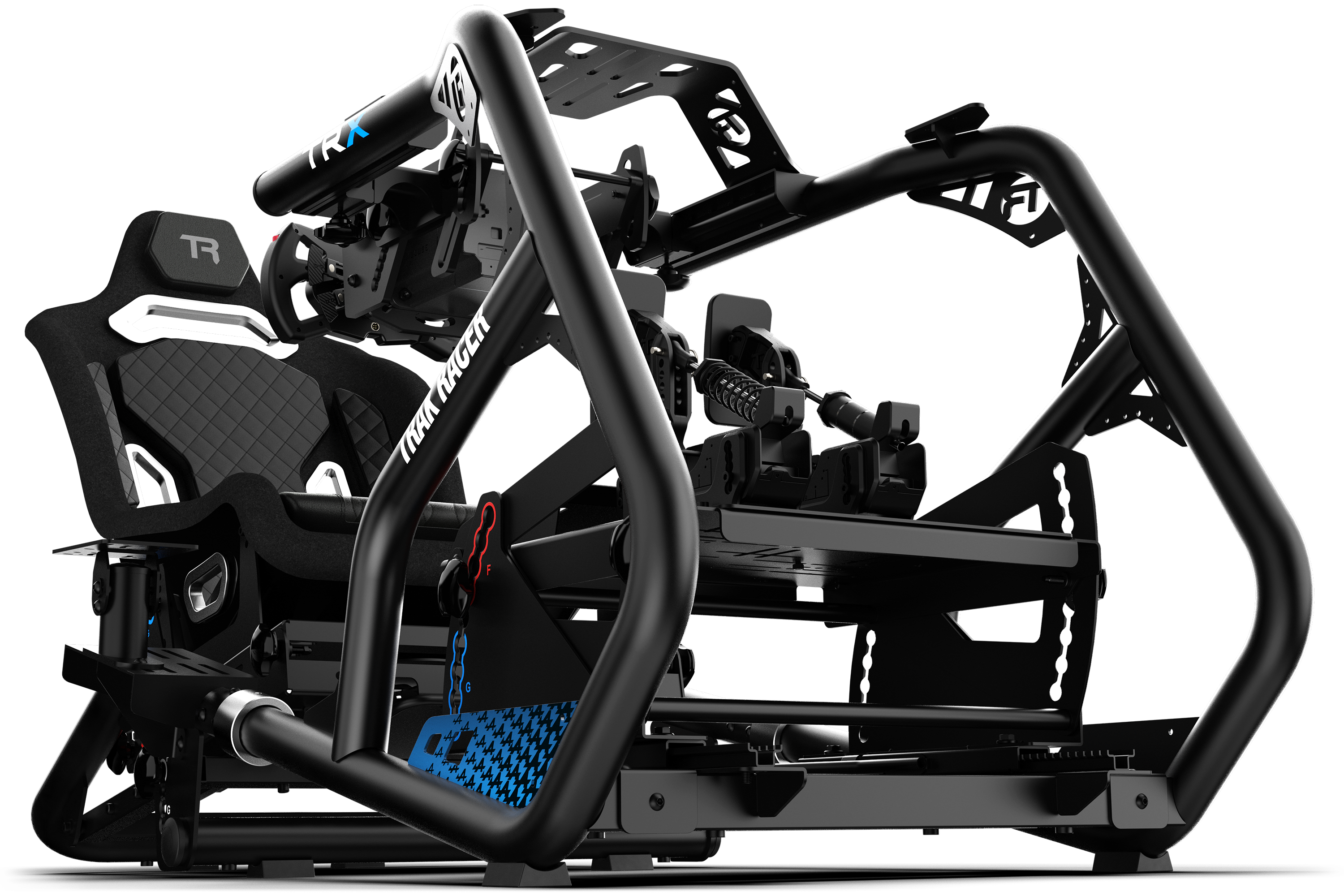 HSX Hybrid Formula Pro Racing Bucket Seat - Fiberglass Black | Alpine F1 Engineered Design
