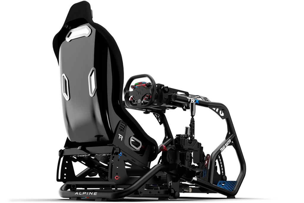 HSX Hybrid Formula Pro Racing Bucket Seat - Fiberglass Black | Alpine F1 Engineered Design