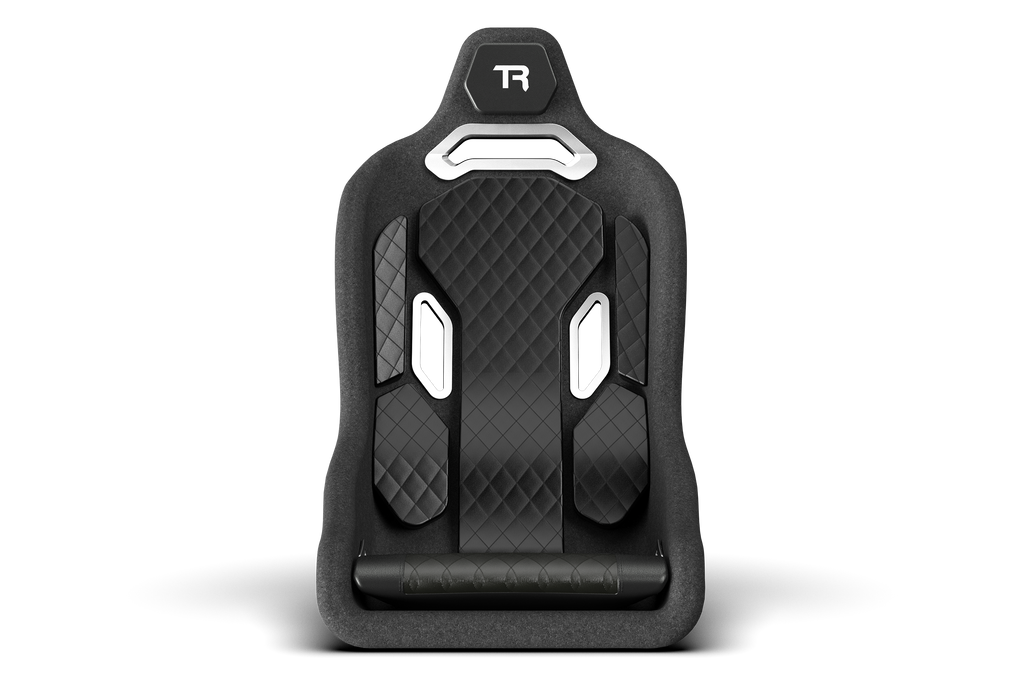 HSX Hybrid Formula Pro Racing Bucket Seat - Fiberglass Black | Alpine F1 Engineered Design