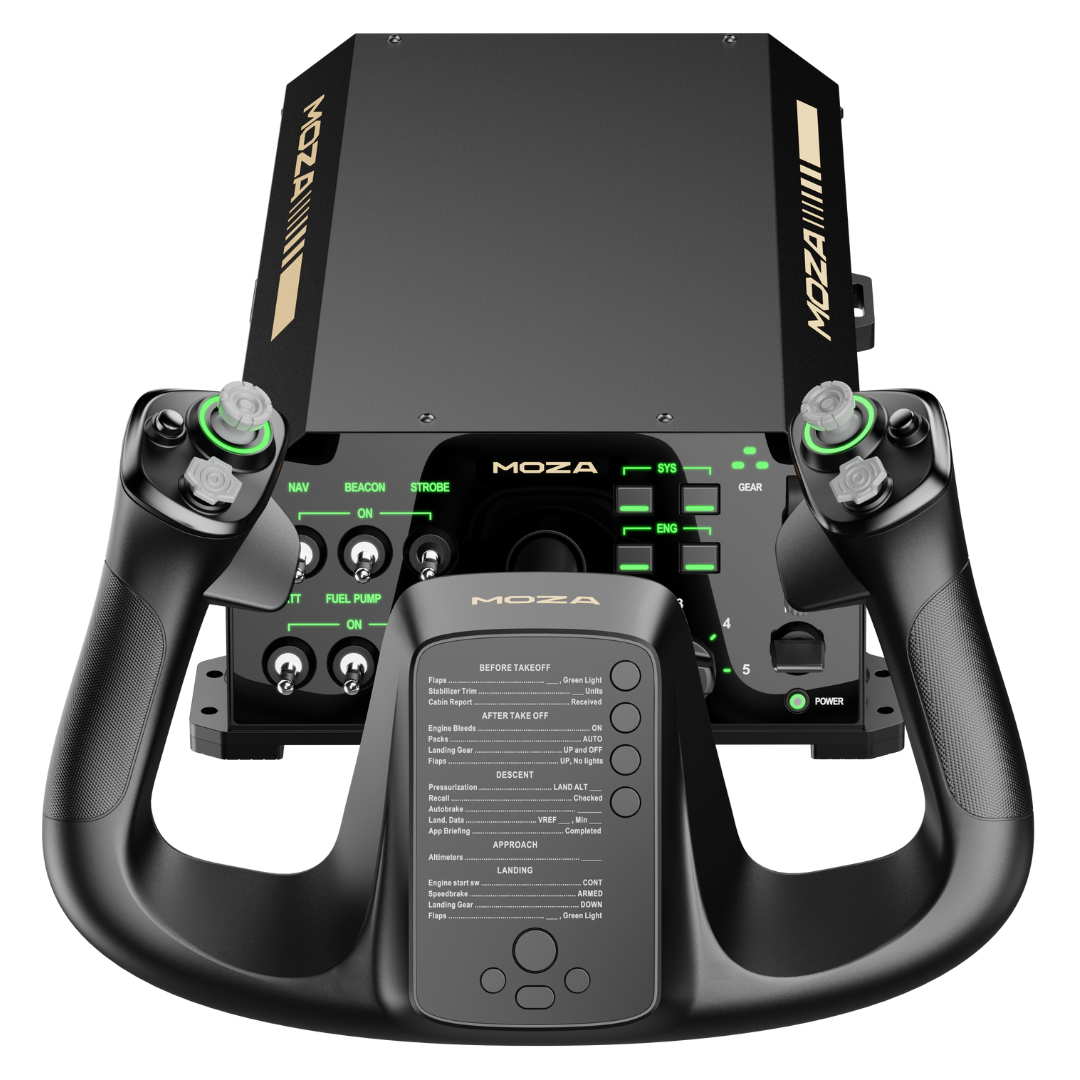Moza Flight AY210 Force Feedback Yoke System
