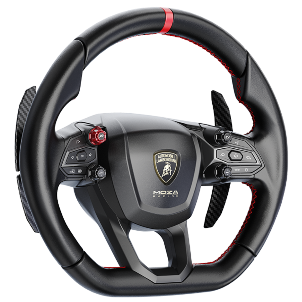 Moza Racing x Automobili Lamborghini Revuelto Steering Wheel