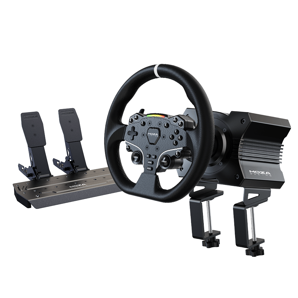 MOZA Racing R5 Direct Drive Sim Racing Bundle (Pre-Order)