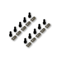 Hex Bolt and Ball-bearing Nut for 8mm T-Slot - Set of 10 or 20
