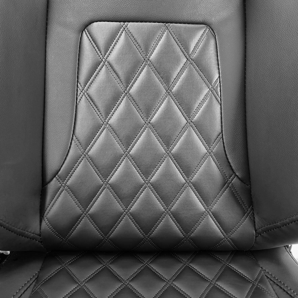 Sim Motion GT2 PVC Leather Sim Racing Seat with Sliders and Recline