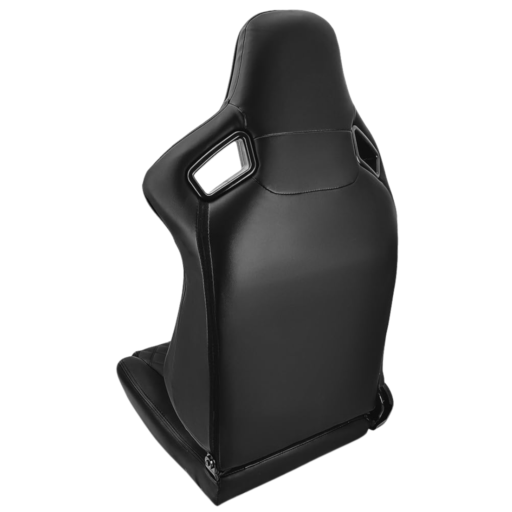 Sim Motion GT2 PVC Leather Sim Racing Seat with Sliders and Recline