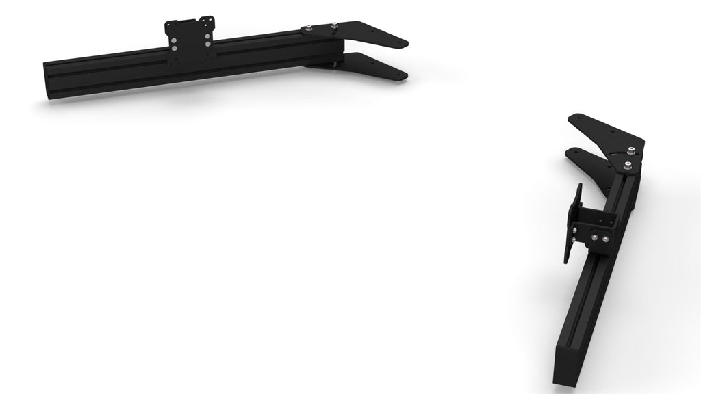 Sim Motion Triple Monitor Extensions for Aluminum Monitor Stand