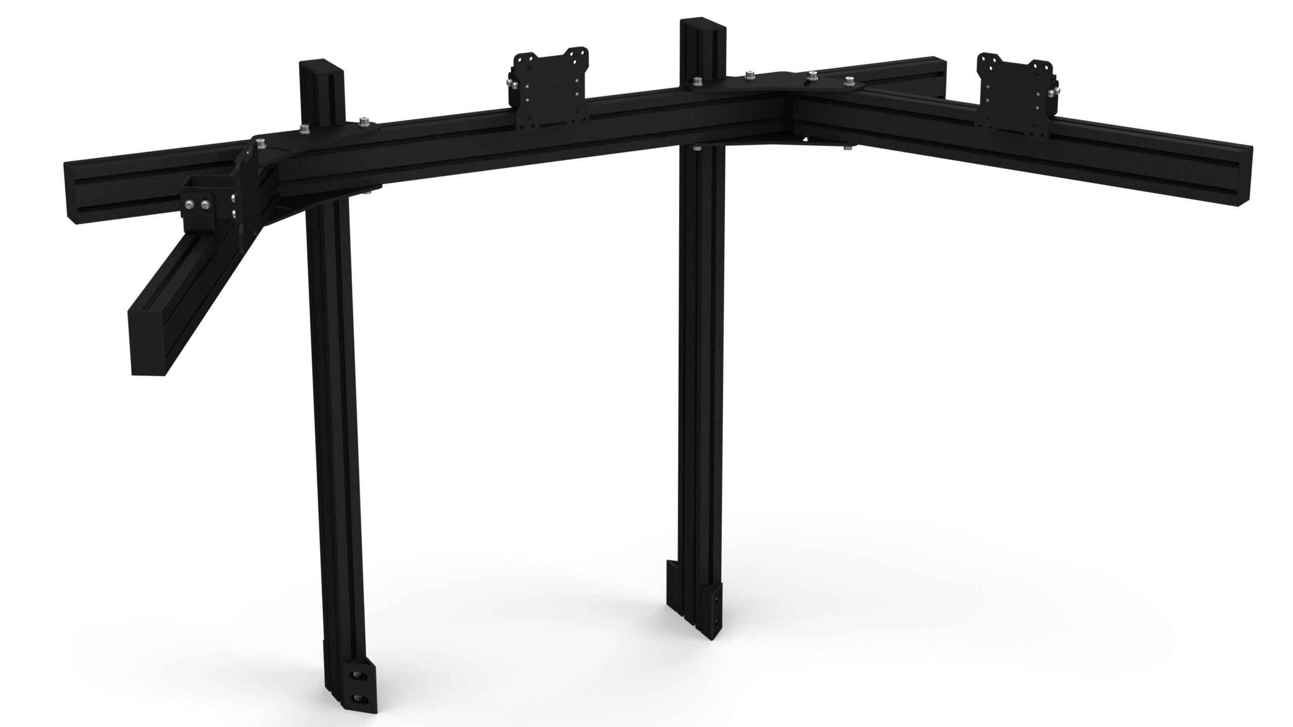 Sim Motion Triple Monitor Extensions for Aluminum Monitor Stand