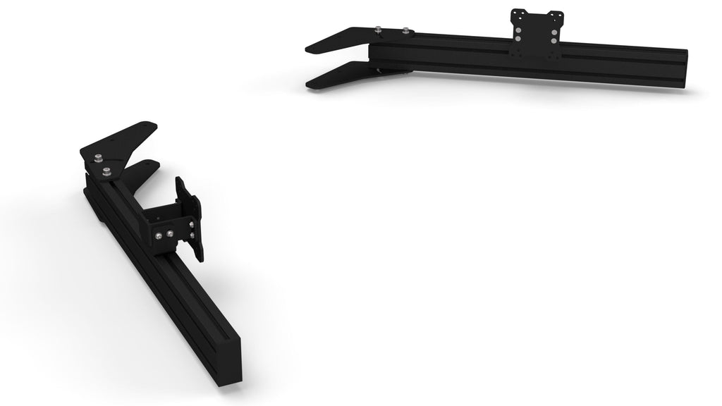 Sim Motion Triple Monitor Extensions for Aluminum Monitor Stand