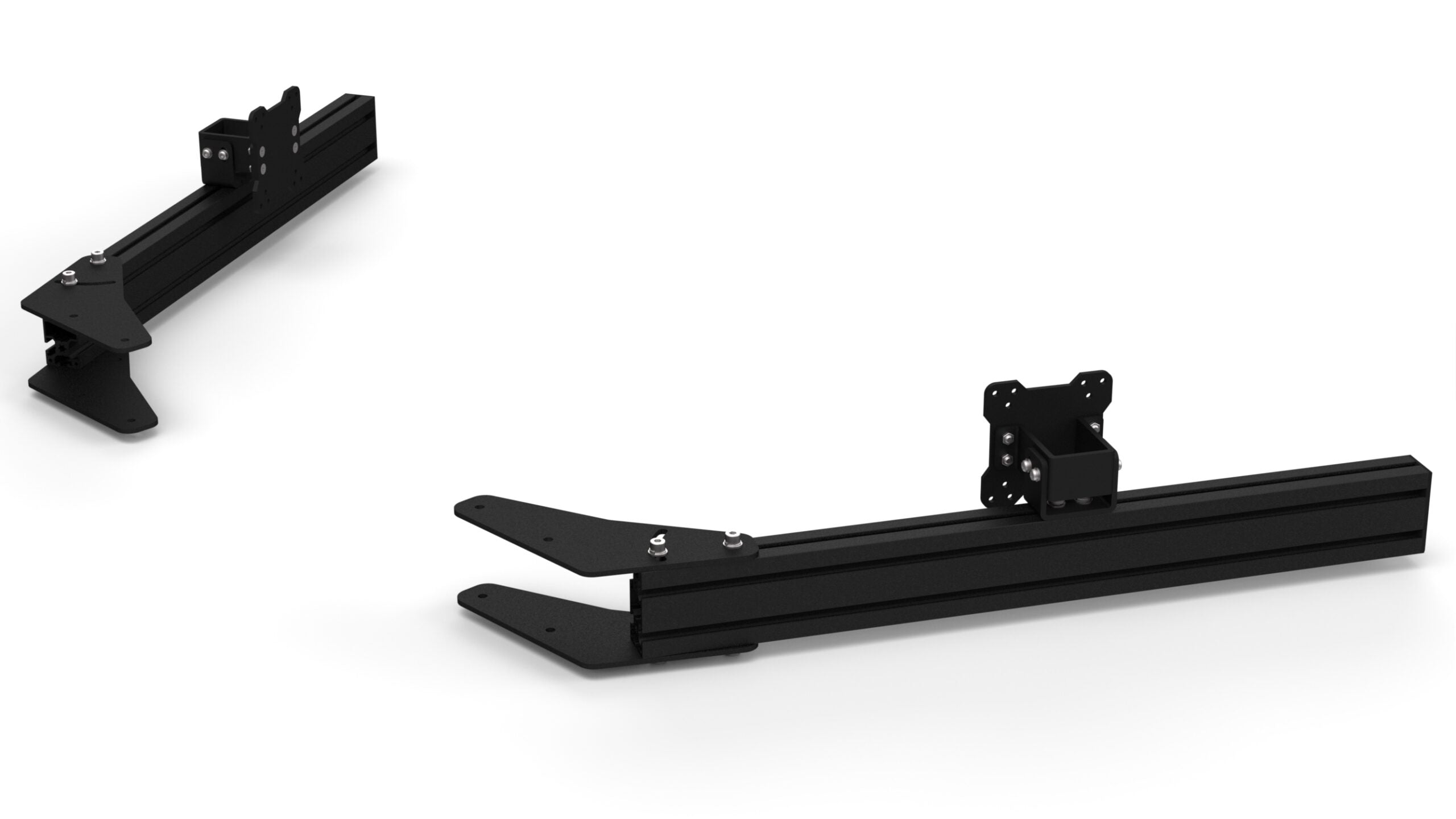 Sim Motion Triple Monitor Extensions for Aluminum Monitor Stand
