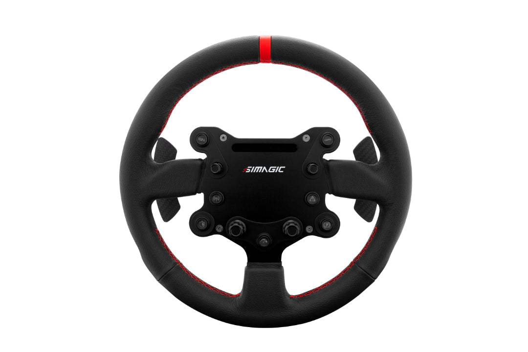 Simagic GTS Suede Wheel and Button Box
