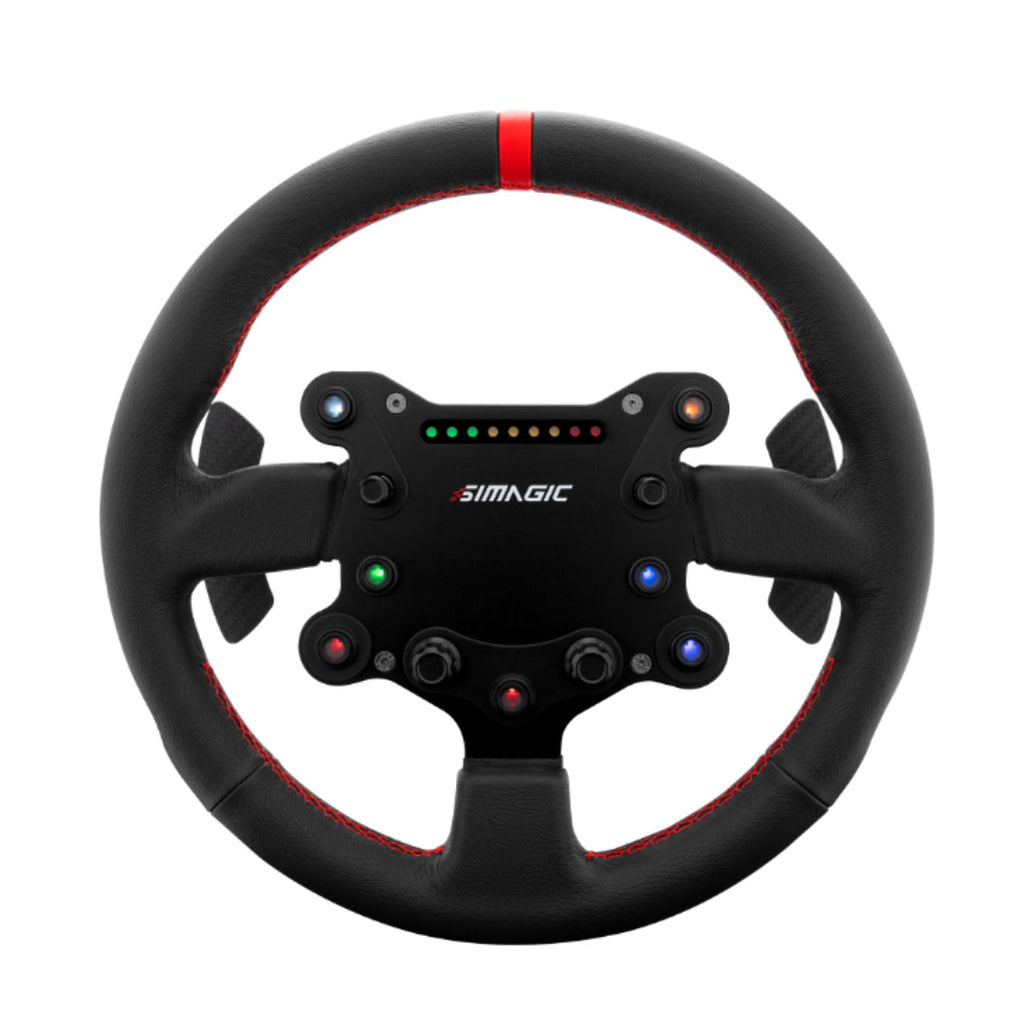 Simagic GTS Leather Wheel and Button Box